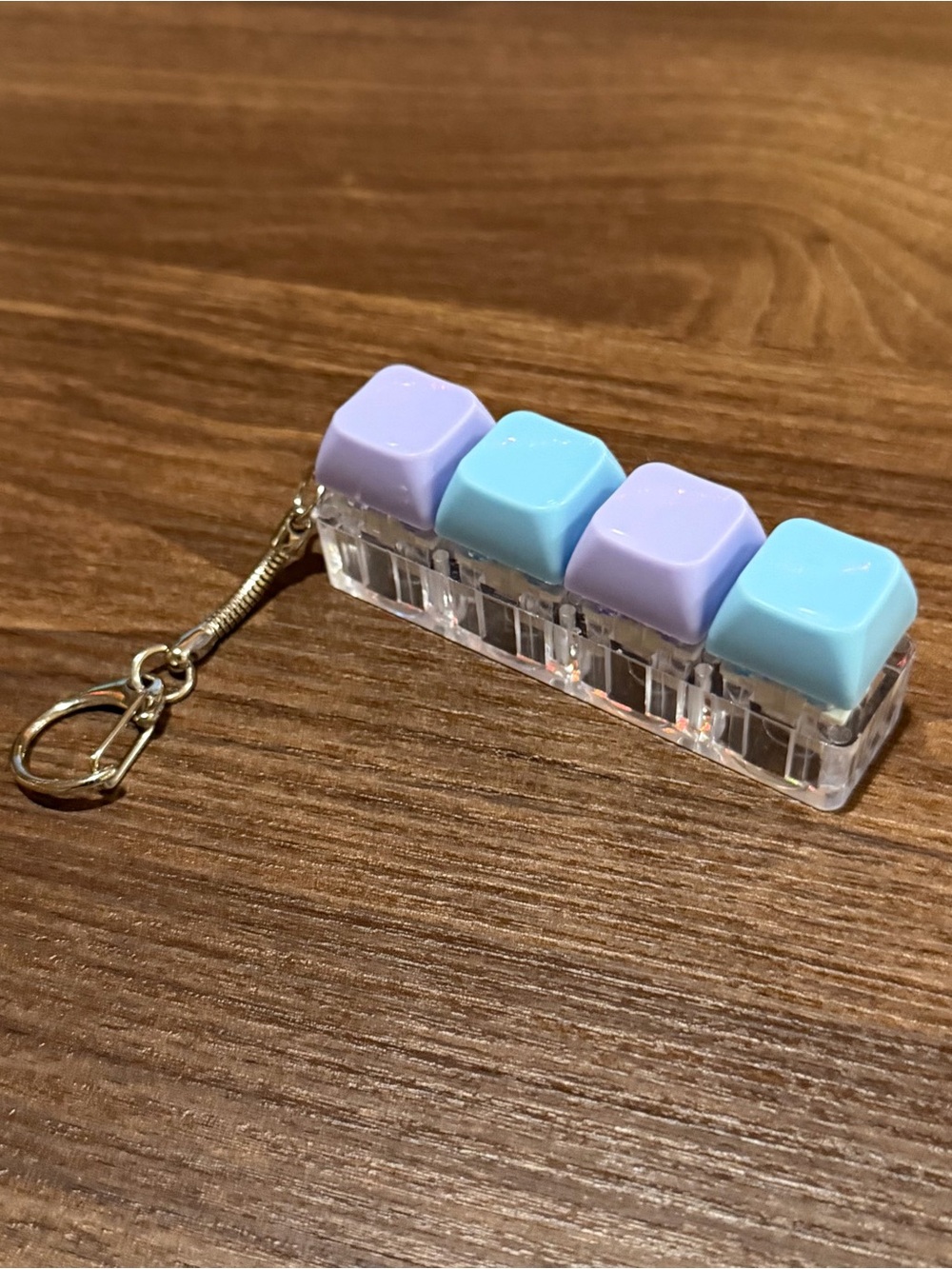 Pastel Purple & Blue Keychain Fidget Toy - Kids Toys